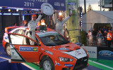 Foto: Avārijām bagātais Somijas WRC posms noslēdzas ar Lēba uzvaru