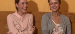 Aktrises Madara Botmane un Anta Aizupe :"Mēs gribam kaut ko mainīt teātrī..." Videointervija