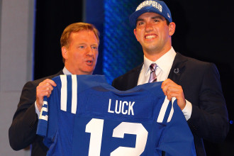 NFL drafts noslēdzies – Laks un Grifins pirmie NFL drafts noslēdzies – Laks un Grifins pirmie
