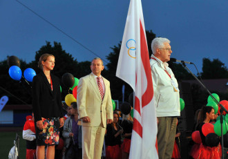 Foto: Latvijas Jaunatnes olimpiādes atklāšanas ceremonija