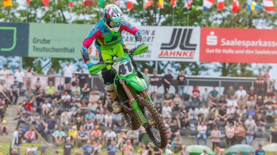 Pauls Jonass deveti v kvalifikacijah za VN Nizozemske v motokrosu