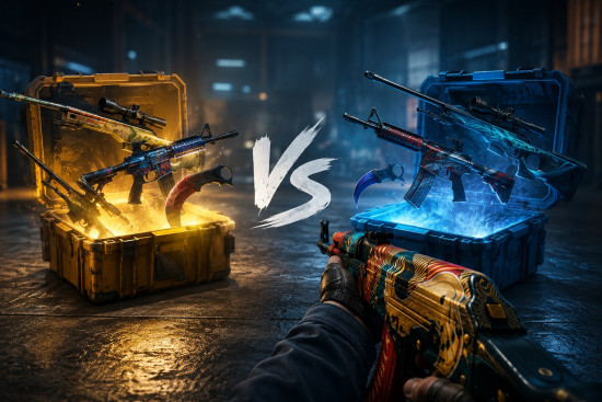 Csgo case battles: kāpēc formāts "uzvarētājs paņem visu" tik ļoti pievelk un riskē