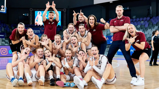 U16 meitenes saņem Francijas tālmetienu zalvi un finišē ceturtās Eiropā