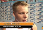 Video: Brēmers: "Nebija stresa, spēlēt bija vieglāk"