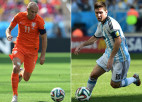 Kas pievienosies Vācijai finālā - Nīderlande vai Argentīna?