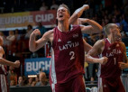 Latvijas 3x3 basketbolisti Eiropas kausa finālā trillerī piekāpjas Serbijai un iegūst sudrabu
