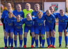 Sieviešu futbola līgu ar divām uzvarām iesāk kausu ieguvusī SFK "Rīga"
