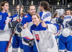Francijas hokejistes atgriežas PČ elites divīzijā, Slovākija sarūgtina austrietes