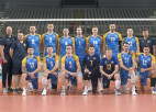 Krastiņa trenētajai Ukrainai sāpīgs zaudējums Zelta līgas bronzas finālspēlē