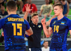 Krastiņa trenētā Ukraina ar zaudējumu Slovēnijai apstājas EČ 1/4 finālā