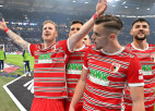 "Augsburg" futbolisti emocionālā spēlē izcīna trešo uzvaru pēc kārtas