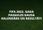 FIFA 2022. GADA PASAULES KAUSA KALENDĀRS UN REZULTĀTI
