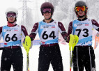 Latviešiem Jaunatnes ziemas olimpiādē vietas beigu daļā kalnu slēpošanas nobraucienā