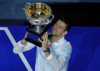 Džokovičam 22. "Grand Slam" tituls un desmit no desmit "Australian Open" finālos