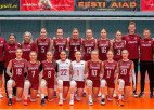 Latvijas volejbolistes zaudē Austrijai un grupā atkāpjas līdz trešajai vietai