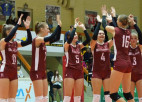 Latvijas U18 volejbolistes atlasi Daugavpilī sāk ar pārliecinošu uzvaru pār Azerbaidžānu