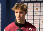 Video: Latvijas U20 kapteinis Ločmelis pēc 0:10: "Tik liels kauns, gribu atvainoties faniem"