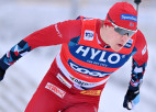 PK distanču slēpošanā sprinta sacensībās goda pjedestālus aizņem zviedrietes un norvēģi