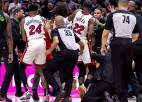 ''Heat'' un ''Pelicans'' konflikts: Alvarado un Braientam trīs spēļu diskvalifikācija