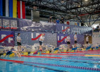 Otrajā dienā peldēšanas čempionātā Ķīpsalā dominē igauņi, Deičmanam atkal rekords
