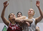 Anita Miķelsone spēlē kā Supermeitene, RSU trešo reizi sasniedz Latvijas finālu