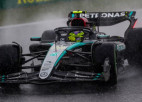 Hamiltons: "Sausā trasē man nav izredžu pret "Red Bull" un "Ferrari" pilotiem"