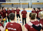 Latvijas volejbolistes arī otrajā pārbaudes spēlē piekāpjas Igaunijai