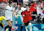 Handbola turnīra sākumā lielu pārsteigumu sarūpē Dienvidkoreja