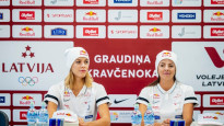 Graudiņa/Kravčenoka turpinās spēlēt kopā līdz Parīzes olimpiskajām spēlēm