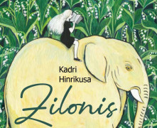 Klajā nākusi sirsnīga grāmata bērniem “Zilonis”