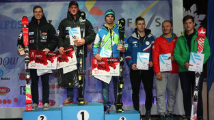 K.Zvejnieks un L.Gasūna nodrošina Latvijai uzvaras FIS slalomā Baltijas kausā arī otrajā dienā