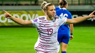 Latvijas sieviešu futbola izlase EČ kvalifikācijā viesosies Moldovā