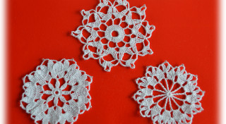 Tamborētas sniegpārsliņas. Shēmas un padomi soli pa solim