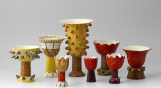 “Tikšanās” – mākslinieces Marutas Raudes darbu retrospekcija Rīgas Porcelāna muzejā