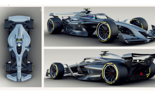 Foto: "Formula 1" prezentē vīziju par 2021. gada sacīkšu mašīnām