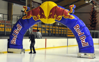 Foto: "Red Bull Crashed Ice" startē Daugavpilī