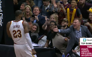 Video: NBA jocīgākajos momentos arī Džeimss