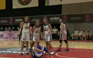 Video: Liepājas kluba basketbolistes Krievijā iesaistās asumos