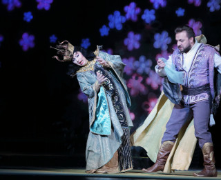 Foto: Pučīni leģendārās operas “Turandota” atjaunotais uzvedums fotomirkļos