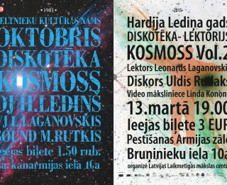 Hardija Lediņa gada ietvaros notiks diskotēka-lektorijs „Kosmoss vol.2”