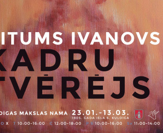 Kuldīgas mākslas namā no 23. janvāra skatāma Rituma Ivanova personālizstāde „Kadru tvērējs”