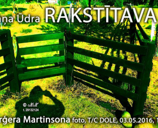 Otrdien atklās Marģera Martinsona fotoizstādi ”Jāņa Ūdra Rakstītava”