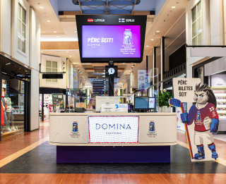T/c “Domina Shopping” sākusies atlaižu akciju Pasaules Čempionāta hokejā biļetēm