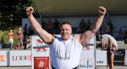 Zariņš iegūst 6. vietu Spēkavīru Čempionu līgas sacensībās Krievijā
