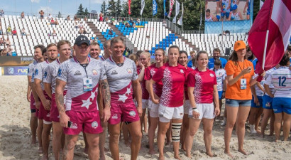 Latvijas vīru un dāmu izlases uzvar pa divām spēlēm Eiropas čempionāta apakšgrupā