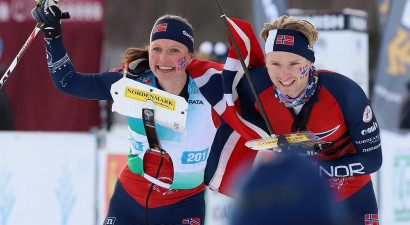 Ar norvēģu uzvaru sprinta stafetē orientēšanās noslēdzās gada svarīgākās sacensības Madonā