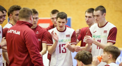 Latvijas U20 izlase Eiropas atlasi Daugavpilī sāk ar uzvaru