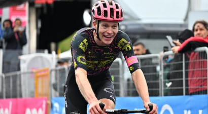 "Giro d'Italia" debitants Štainhauzers svin pirmo uzvaru, Pogačars palielina pārsvaru