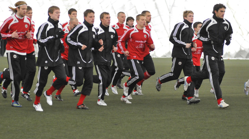 Latvijas futbola izlase
Foto: Romualds Vambuts, eSports.lv