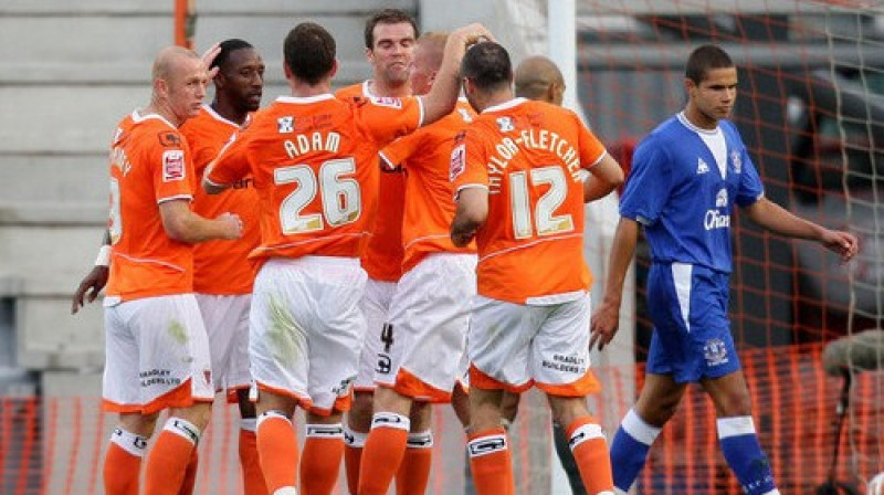 Pirmssezonas spēlē no "Blackpool" rokas krita arī "Everton"
Foto: PA Wire/Press Association Images